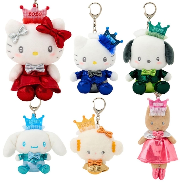 【震撼精品百貨】Hello Kitty 凱蒂貓~日本三麗鷗SANRIO MX三麗鷗造型玩偶吊飾A-禮服風(可挑款)*60251