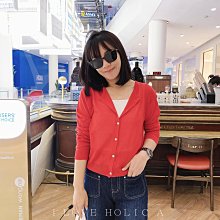 I LOVE HOLIC A !! 飽和色系_好搭針織開釦外