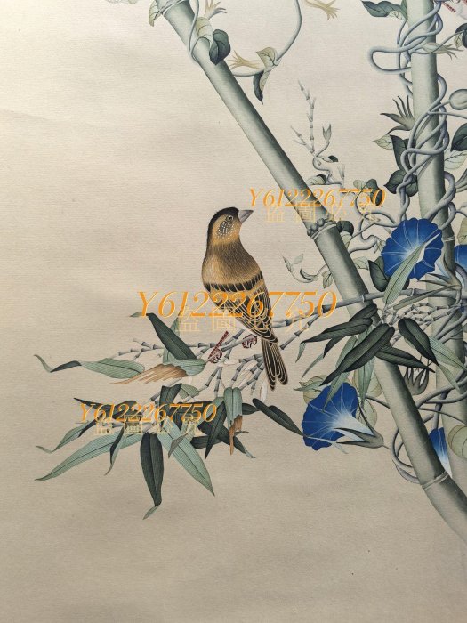 LT691 于非闇精品紙本花鳥畫心尺寸：43?67厘米011110A111 【梨落閣