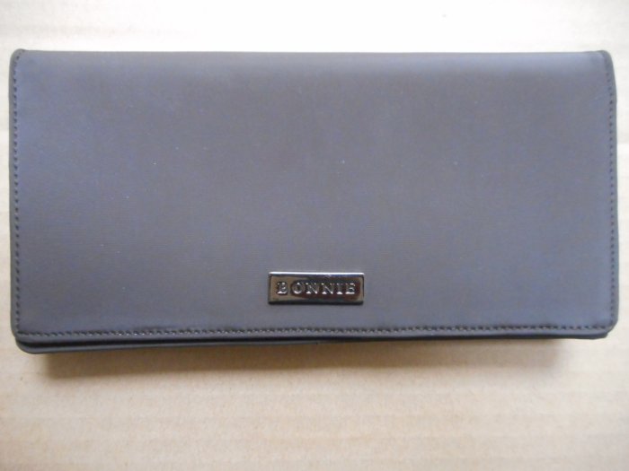 2手~BONNIE 霧面軟質人造皮 長夾皮夾