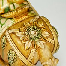 唐三彩 唐三彩瓷器-豹虎兰中国马- 三彩工艺品网