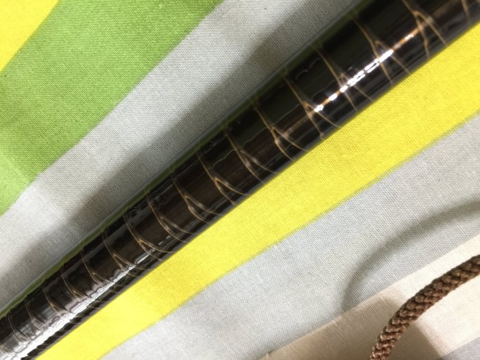 日本製SHIMANO 弧綾紋中硬21 二十一尺振出鯉竿鯽魚竿池釣竿水庫竿野