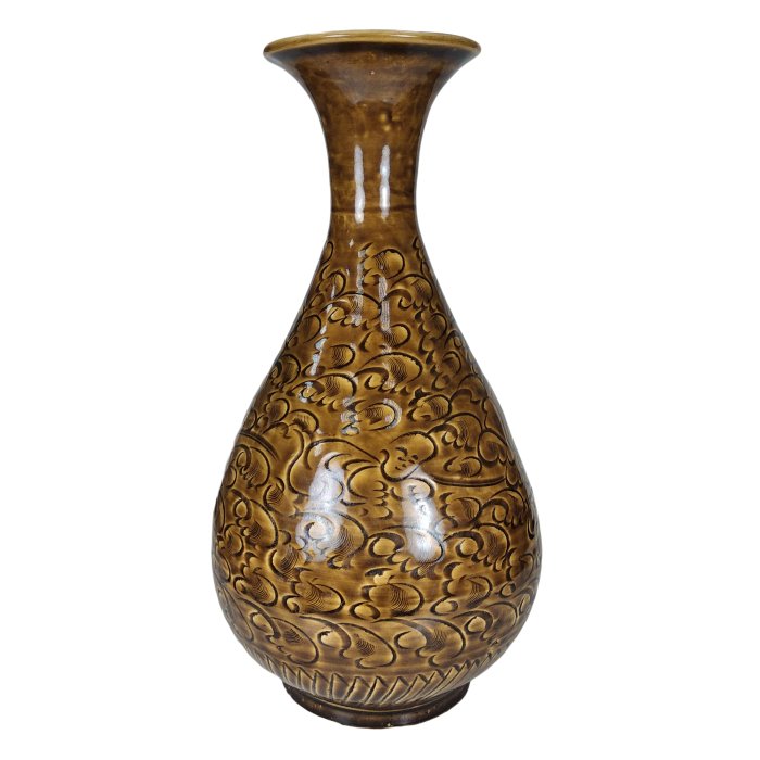 花瓶　官窯　黄釉　花入　宋代　中国美術　古美術　中国古玩　骨董 宋代在中国古董花瓶| eBay