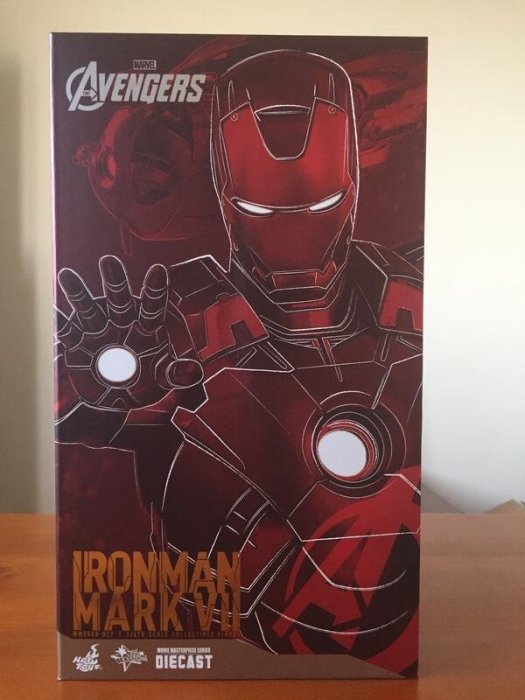 Hot Toys MMS500D27 鋼鐵人合金版MK7 一般版(已拆封) Yahoo拍賣