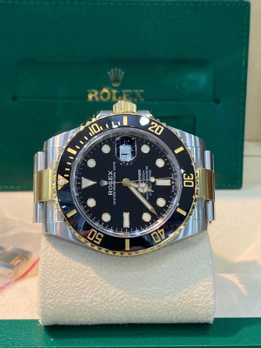 (已交流) Rolex 勞力士 126613LN 半金款 黑水鬼 2021保卡