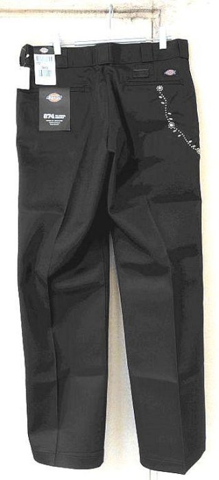 初期　Dickies X HTC ブラックパンツ 34x30 木村拓哉 BLACK木村拓哉著！全新HTC x DICKIES日本限定Hollywood Trading