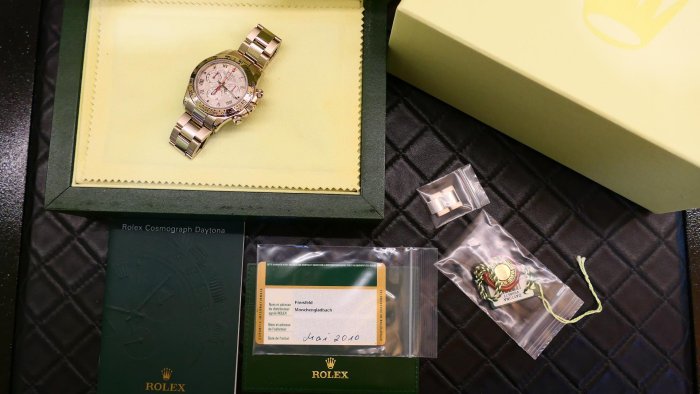 【超好價】ROLEX勞力士116509 18K白金（貴金屬）隕石迪DAYTONA稀有隕石面 初代完美幼針 盒單配件超齊全