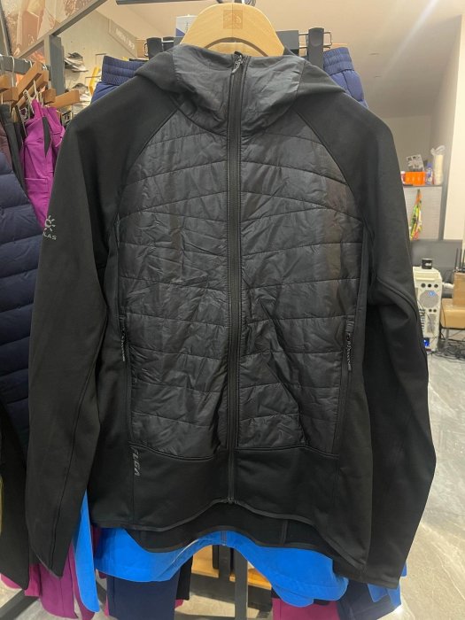 KAILAS凱樂石男款AR40動態保暖外套 玄青黑色S號厳選正品 動態暖科技 AR40 動態保暖 外套 玄青黑 S