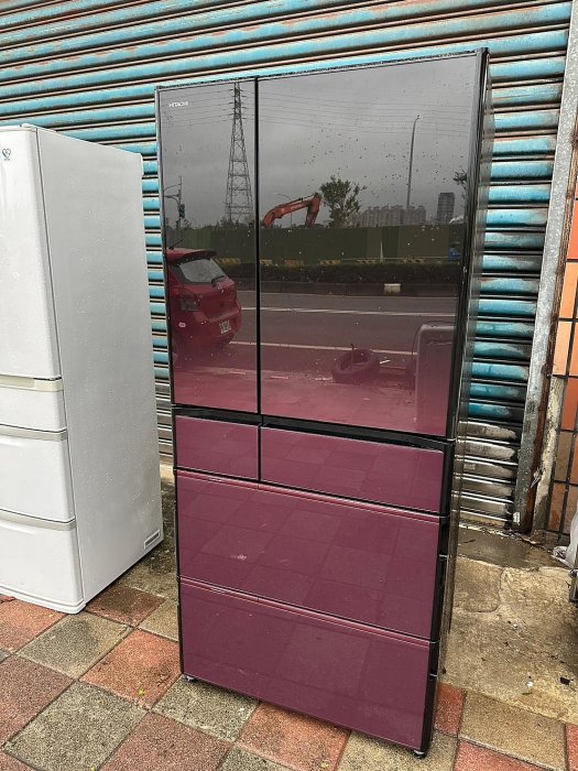 全誠家電---中古日立變頻System α典藏版智慧真空冷藏庫自動製冰（670L
