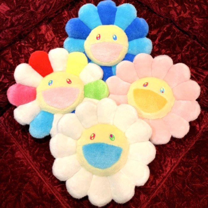 日貨代購CITY】Kaikai Kiki FLOWERS 30cm 村上隆白彩色太陽花