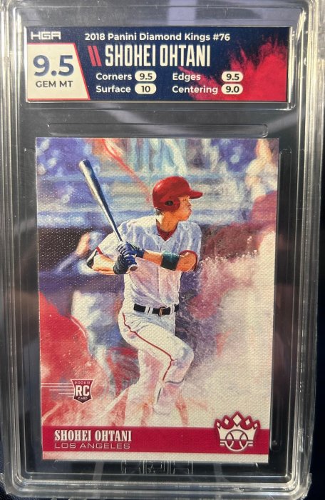 MLBカード， RC， 大谷翔平(SHOHEI OHTANI)， PANINI， DIAMONDO KINGS 