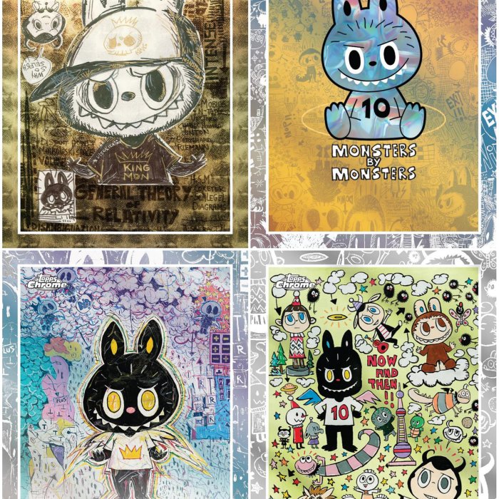 現貨]2025 Topps Labubu Chrome 10th Anniversary - Hobby Box Labubu