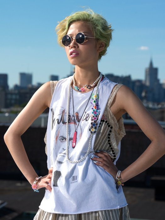 Venessa Arizaga DON’T WORRY BEE HAPPY 笑臉彩色手鍊