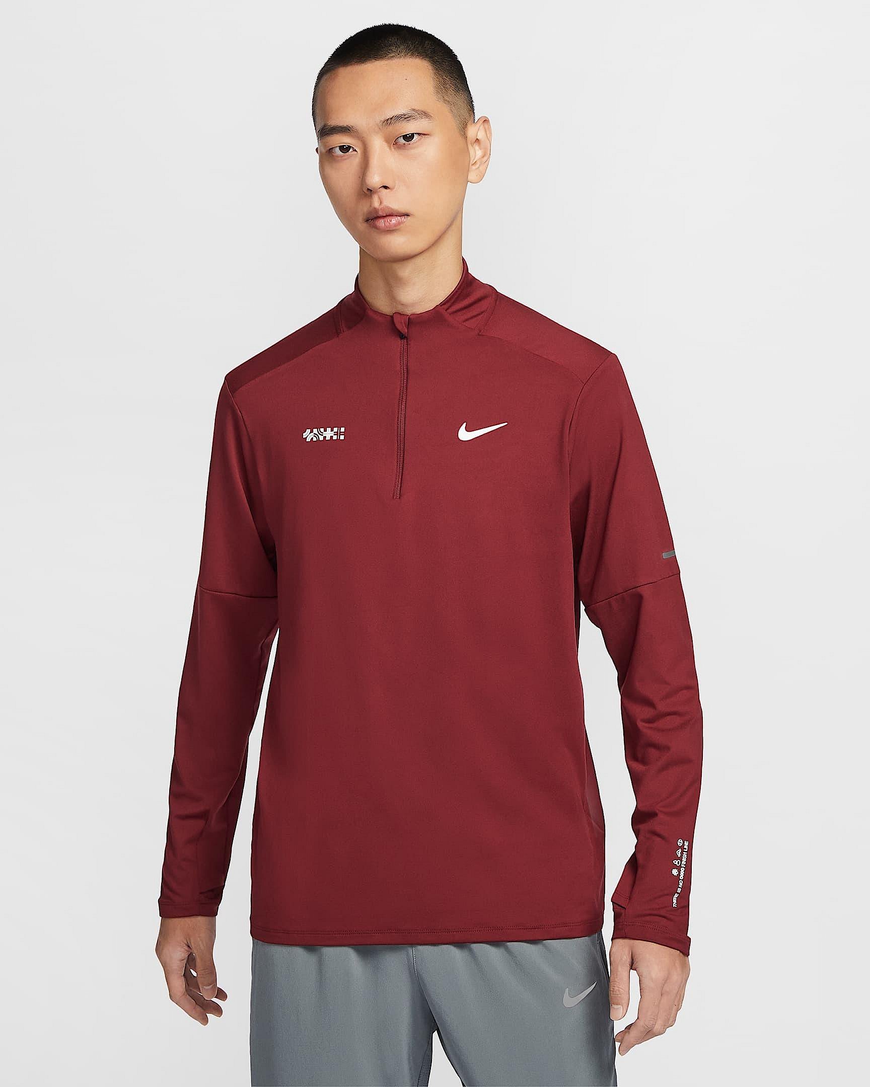 Nike 赤 長袖 ウォームアップウェア Nike 赤 長袖 ウォーム