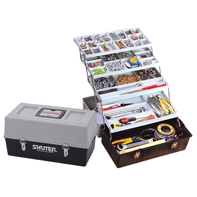 SHUTER 樹德 TB-104 專業型工具箱/收納箱 (未含工具) 四層 426X235X225mm