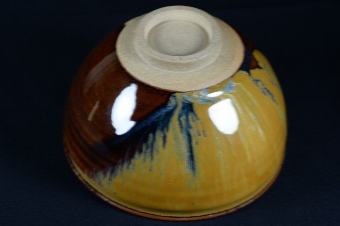鬼丸雪山作　高取焼　茶碗 鬼丸雪山作 高取焼 茶碗