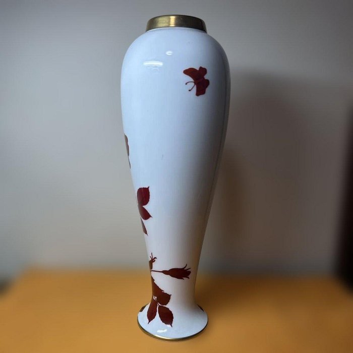 大倉陶園花瓶金彩花瓶花紋| Yahoo拍賣