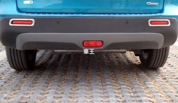 【車王汽車精品百貨】現代 Hyundai NEW VITARA 霧燈框 燈眉 後霧燈框 裝飾框