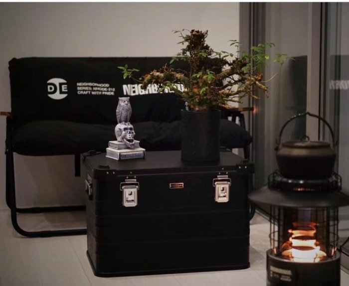 希望商店】 NEIGHBORHOOD NH.ODE-L/A-CONTAINER BOX 21AW 聯名金屬收納