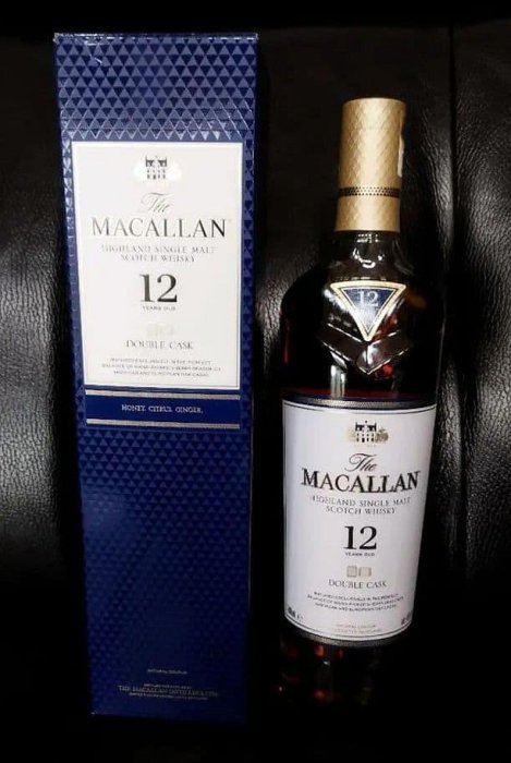 麥卡倫雙桶12年700ml新品?未開封品威士忌