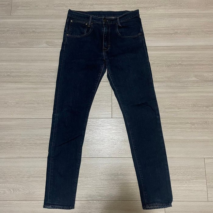 專櫃款 Levi's levis RED 512 A2693-0000 W31 L32 深藍原色上寬下窄牛仔褲 501CT **
