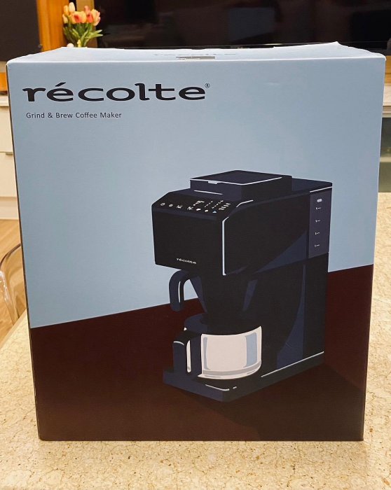日本recolte 錐形全自動研磨美式咖啡機RCD-1 錐形刀盤水箱可拆清洗