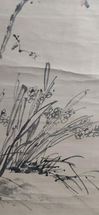 前田暢堂古筆花鳥圖名家推薦畫家1878年作文化14年產自德島嚴選老作品南