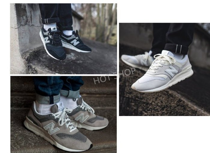 NEW BALANCE 997H 灰色黑色米白色慢跑鞋NB997H 運動鞋休閒鞋男鞋女鞋