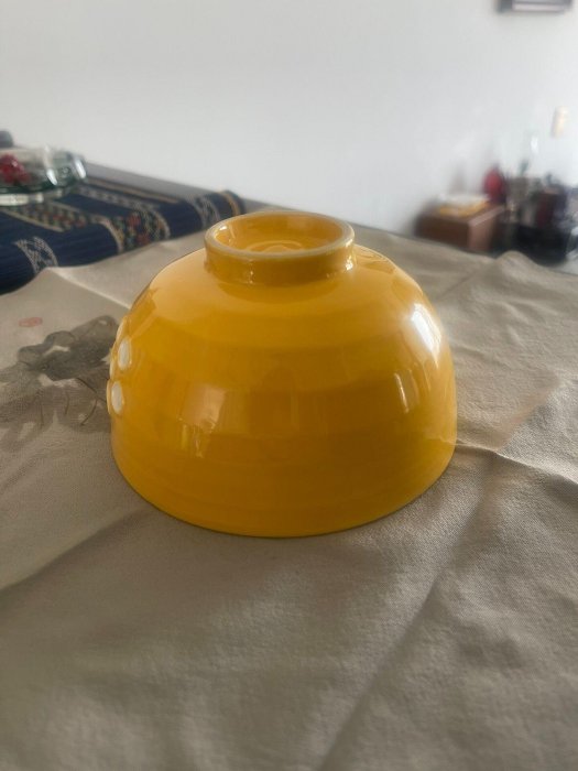 茶道具　黄交跡茶碗5客　赤沢露石造　 共箱　美品 中古日本赤沢露石黃交趾茶碗，原箱貢布陶歷珍藏，品相如圖。嚴選推薦