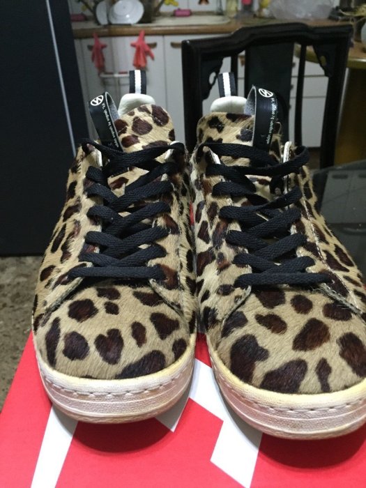 ADIDAS x KAZUKI ObyO Vulcanized Boot Fur 倉石一樹豹紋低筒US10.5