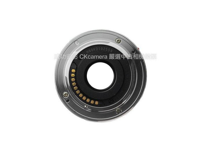 成功攝影Panasonic Leica DG SUMMILUX 15mm F1.7 ASPH 銀中古二手廣角