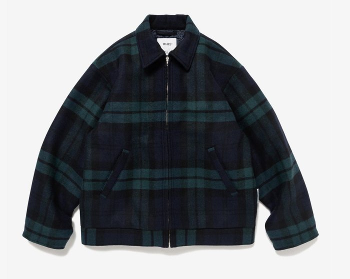 WTAPS 252TQDT-JKM03 WRECKER / JACKET / WOPL. MELTON. TEXTILE。太陽