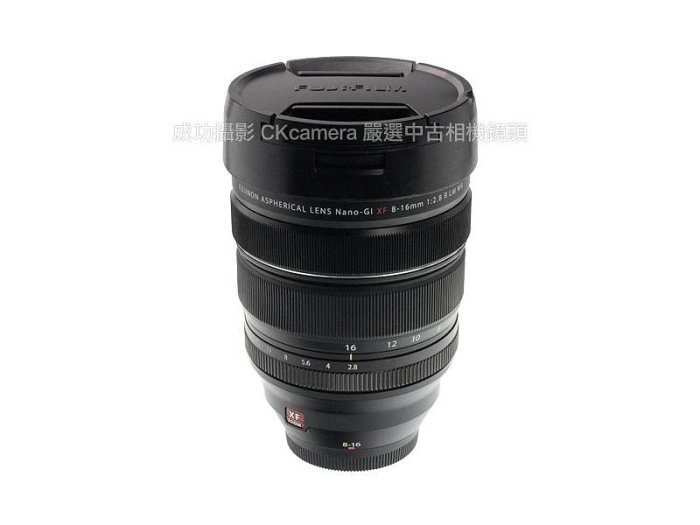 成功攝影Fujifilm XF 8-16mm F2.8 R LR WR 中古二手超廣角變焦鏡大光圈