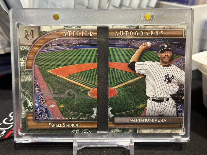 史上最強終結者 2025 Topps Museum 博物館 Mariano Rivera  Atelier 書本簽名卡 限量4/10 紐約洋基 名人堂