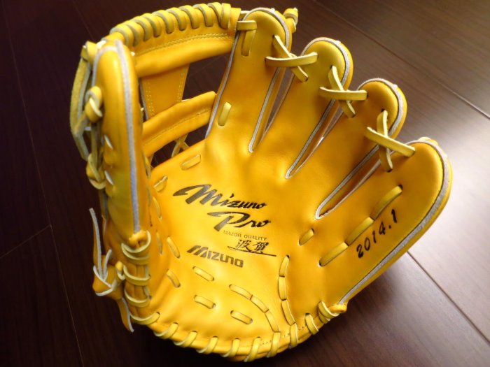 圓圓小舖}全新日本製硬式MIZUNO PRO 波賀美津濃最高等級金標限定