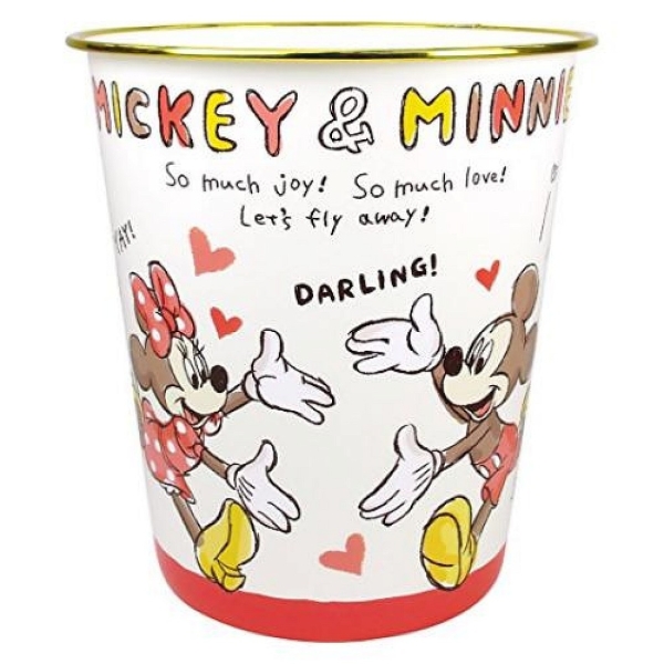 【震撼精品百貨】米奇/米妮 Micky Mouse~迪士尼 DISNEY 米奇 MICKEY &米妮 MINNIE 塑膠垃圾桶