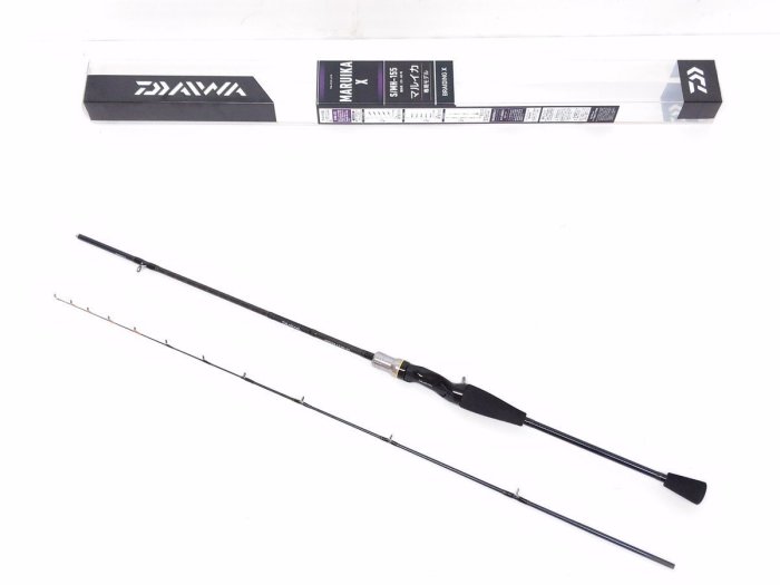B-50日本帶回9成新Daiwa Maruika XS / MH-155 手持透抽白帶軟絲