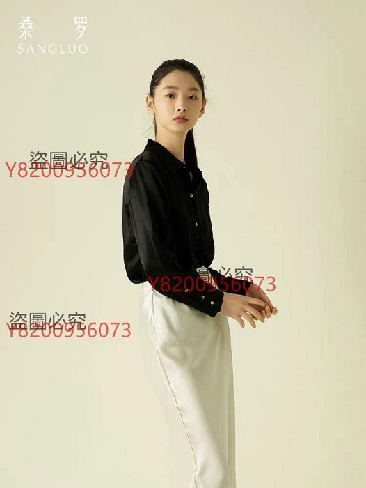 【二手】桑羅25年最真絲襯衫，分桑蠶絲19姆米素縐緞，奶白色、珍珠灰、黑色S、M、L、XL碼，三標齊全的無瑕品，桑羅蘇州30152古玩 收藏 古董