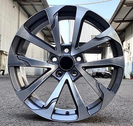 全新鋁圈 TCO 18吋 5孔114.3 旋鍛 灰底車亮面 Corolla Cross CC CHR CAMRY 專用 類豐田 TOYOTA 原廠型