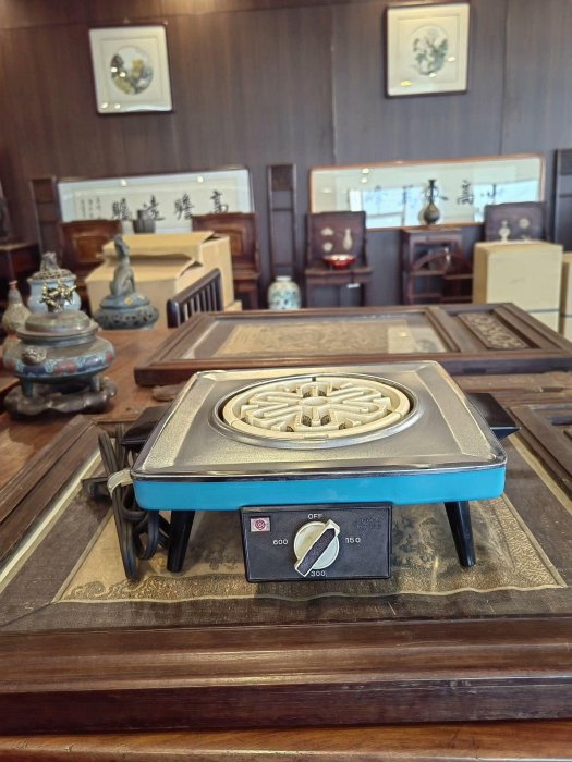 可議價【二手】日本電爐，中古電爐，電爐絲電爐，日本進口原裝中古電爐絲老茶爐，日立HS622型老茶爐2119【古韻閣】