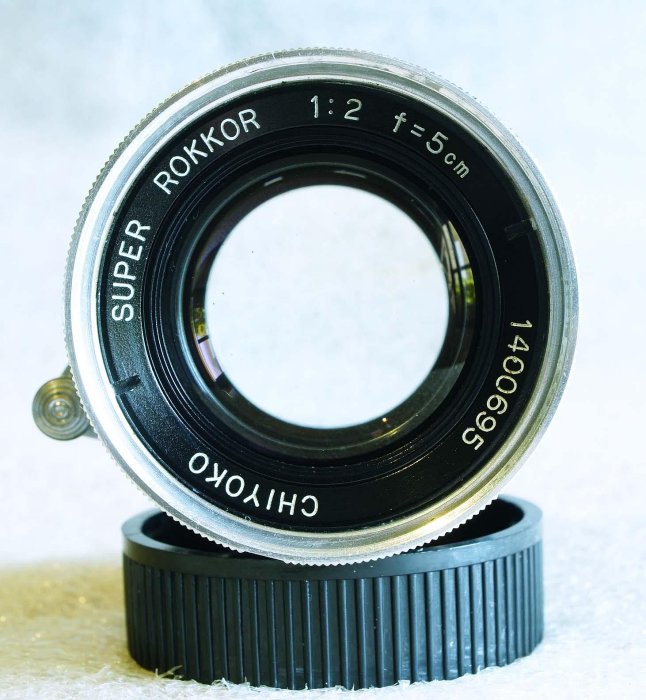 悠悠山河】收藏級千代田光學Chiyoko Super Rokkor 5cm F2 50mm L39