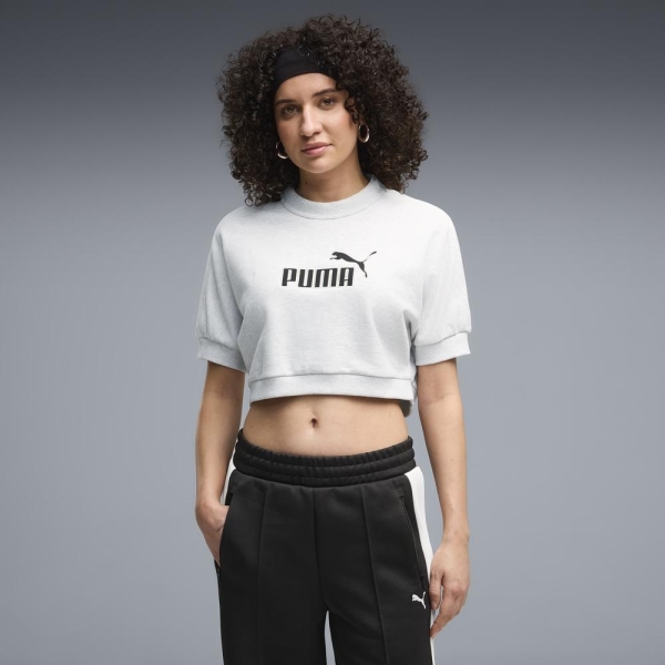PUMA 短T 流行系列 ESS NO.1 麻花 LOGO 短袖 圓領衫 女 63664505