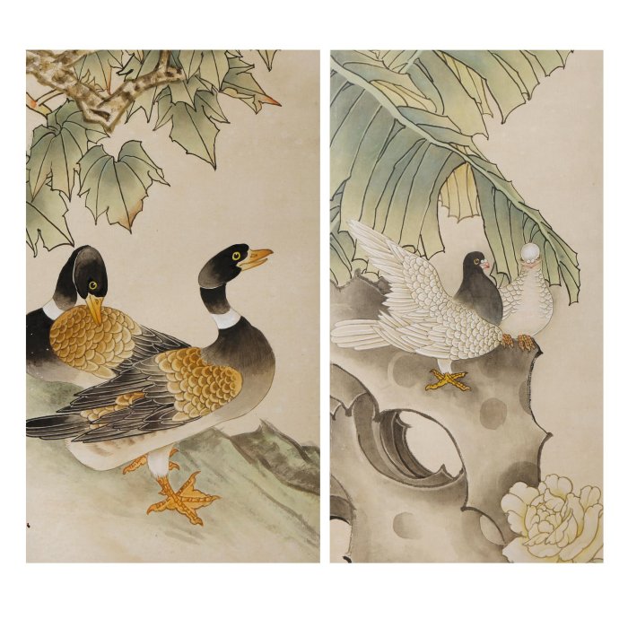 【 馬福祥 直筆書 】『大癡黃翁在勝國時以山水馳聲東』　20世紀初期 直筆書 【 馬福祥 】『大癡黃翁在勝國時以山水馳聲東』　20世紀初期