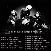 現貨!! ONE OK ROCK 2013 