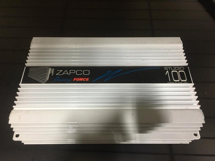 阿皓汽車音響售【ZAPCO STUDIO100 兩聲道擴大機 】非 GENESIS mcintosh MOSCONI