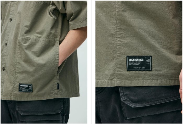 NEIGHBORHOOD DOLMAN SLEEVE SHIRT SS 短袖襯衫。太陽選物社261AQNH