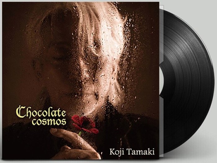 玉置浩二 / Chocolate cosmos LP 玉置浩二、アルバム「Chocolate cosmos」と森永製菓がコラボした特別