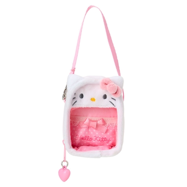asdfkitty*KITTY 迷你玩偶收納包 痛包-吊飾 掛飾-日本正版商品