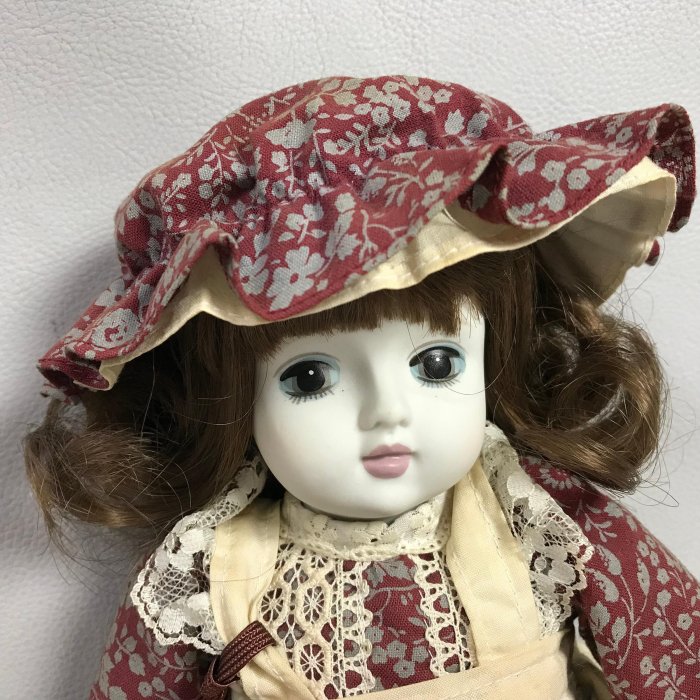 藏舊尋寶屋】老日本1977 年Sankyo Claudie 陶瓷娃娃COLLECTION DE