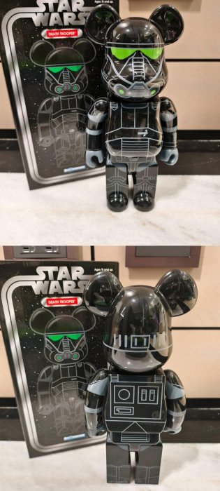 BE@RBRICK DEATH TROOPER（TM）400％ 星際大戰 死亡兵 400%